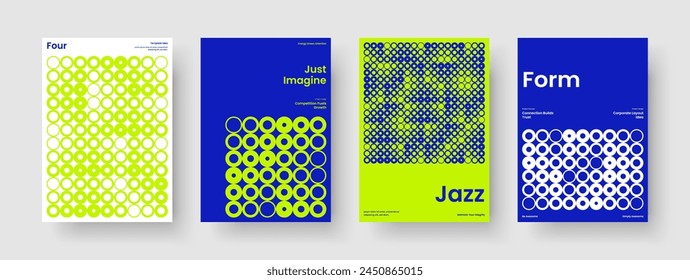 Diseño de póster aislado. Diseño de Anuncio creativo. Plantilla de presentación de negocios geométrica. Informe. Antecedentes. Portada del libro. Volante. Folleto. Cuaderno. Prospecto. Folleto. Handbill. Diario. Revista