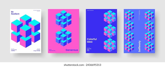 Isolated Poster Design. Geometric Business Presentation Template. Creative Banner Layout. Brochure. Book Cover. Background. Flyer. Report. Leaflet. Advertising. Journal. Portfolio. Magazine
