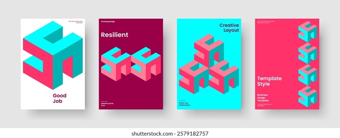 Isolated Poster Design. Geometric Business Presentation Template. Creative Report Layout. Flyer. Book Cover. Brochure. Background. Banner. Brand Identity. Handbill. Newsletter. Advertising