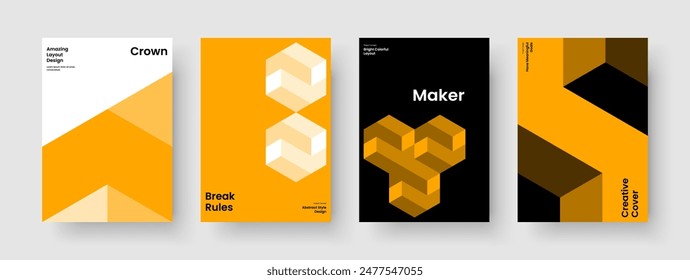 Isolated Poster Design. Geometric Flyer Template. Creative Business Presentation Layout. Book Cover. Banner. Report. Brochure. Background. Journal. Advertising. Leaflet. Portfolio. Newsletter