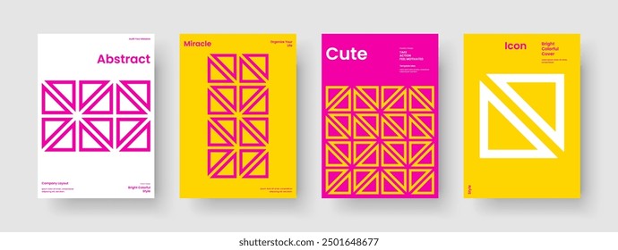 Isolated Poster Design. Geometric Flyer Layout. Modern Book Cover Template. Banner. Report. Brochure. Background. Business Presentation. Magazine. Journal. Advertising. Handbill. Notebook. Leaflet