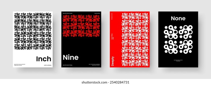 Design de cartaz isolado. Modelo de relatório geométrico. Layout da Capa do Livro Criativo. Faixa. Histórico. Brochura. Apresentação de negócios. Panfleto. Identidade da marca. Notebook. Panfleto. Boletim informativo. Folheto