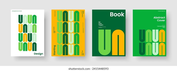 Diseño de afiches aislados. Plantilla de folleto moderna. Diseño creativo de presentación de negocios. Volante. Portada del libro. Informe. Cartel. Antecedentes. Cartera. Revista. Cuaderno. Folleto. Diario