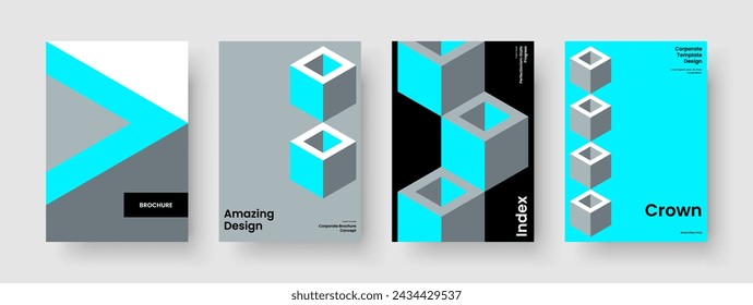 Diseño de póster aislado. Plantilla de informe moderna. Diseño de fondo creativo. Pancarta. Presentación empresarial. Folleto. Portada del libro. Volante. Cartera. Cuaderno. Folleto. Publicidad. Boletín
