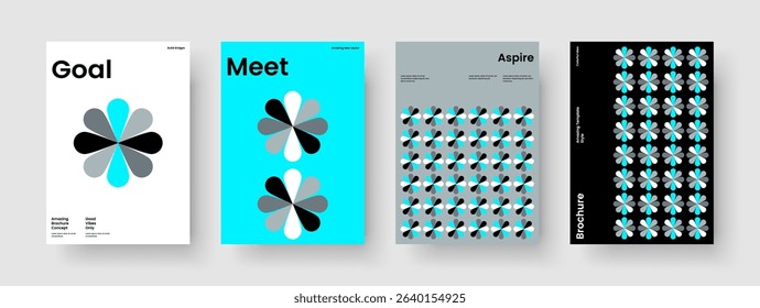 Isolated Poster Design. Modern Report Template. Abstract Book Cover Layout. Background. Brochure. Flyer. Banner. Business Presentation. Magazine. Advertising. Brand Identity. Handbill. Notebook