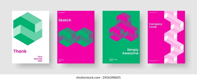 Isolated Poster Layout. Abstract Book Cover Template. Geometric Background Design. Report. Banner. Business Presentation. Flyer. Brochure. Catalog. Handbill. Pamphlet. Portfolio. Advertising