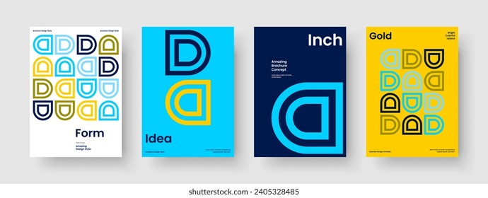 Isolated Poster Layout. Geometric Banner Template. Modern Report Design. Flyer. Book Cover. Business Presentation. Background. Brochure. Catalog. Pamphlet. Leaflet. Handbill. Notebook. Journal