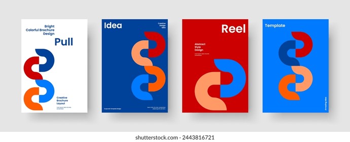 Isolated Poster Layout. Geometric Brochure Design. Abstract Flyer Template. Book Cover. Banner. Background. Report. Business Presentation. Journal. Catalog. Magazine. Notebook. Newsletter. Pamphlet