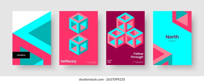 Isolated Poster Layout. Geometric Flyer Design. Abstract Business Presentation Template. Brochure. Report. Background. Banner. Book Cover. Catalog. Notebook. Journal. Leaflet. Newsletter. Portfolio