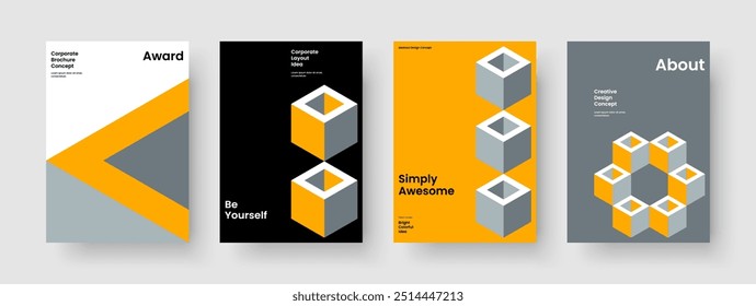 Isolated Poster Template. Abstract Book Cover Layout. Modern Business Presentation Design. Background. Report. Brochure. Banner. Flyer. Portfolio. Notebook. Brand Identity. Pamphlet. Catalog