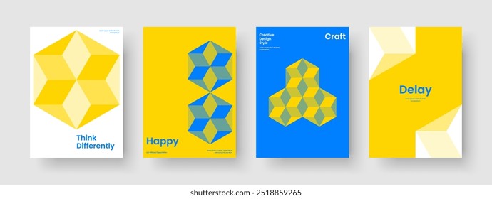 Isolierte Postervorlage. Abstraktes Flyer-Layout. Modernes Business Presentation Design. Buchumschlag. Banner. Broschüre. Hintergrund. Bericht. Werbung. Markenidentität. Zeitschrift. Handzettel Broschüre