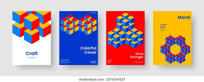 Isolated Poster Template. Geometric Brochure Design. Creative Flyer Layout. Business Presentation. Report. Book Cover. Banner. Background. Leaflet. Notebook. Pamphlet. Portfolio. Journal