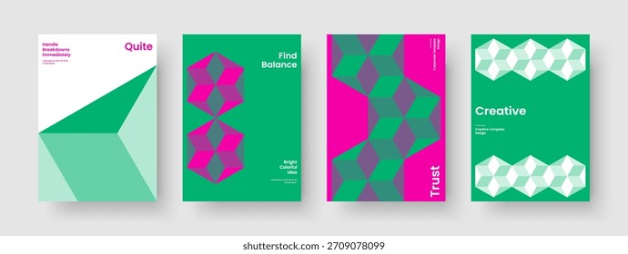Plantilla de póster aislado. Diseño de folleto geométrico. Diseño de fondo moderno. Informe. Volante. Presentación de Negocios. Portada de libro. Anuncio. Folleto. Identidad de marca. Catálogo. Cuaderno. Panfleto