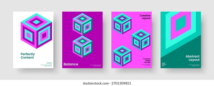 Plantilla de póster aislado. Diseño de volante geométrico. Diseño de Anuncio moderno. Presentación de Negocios. Folleto. Antecedentes. Informe. Portada de libro. Manual. Diario. Folleto. Cuaderno. Cartera