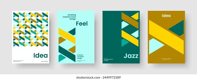 Isolated Poster Template. Modern Business Presentation Layout. Geometric Banner Design. Brochure. Background. Report. Book Cover. Flyer. Newsletter. Journal. Brand Identity. Magazine. Notebook