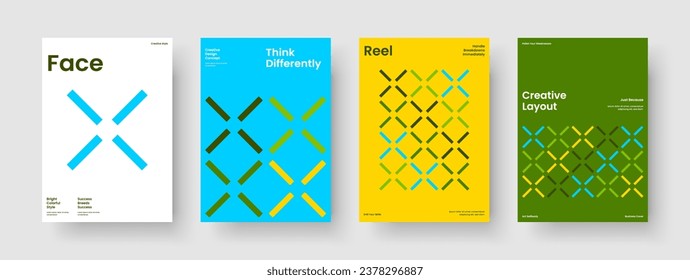 Isolated Poster Template. Modern Flyer Layout. Geometric Report Design. Book Cover. Banner. Business Presentation. Background. Brochure. Pamphlet. Magazine. Newsletter. Advertising. Brand Identity