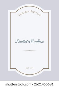 Isolated Premium white Label template