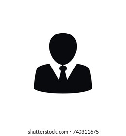 Isolated President Icon. Statesman Vector Element Can Be Used For President, Statesman, Politician Design Concept.