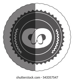 Isolated pretzel design