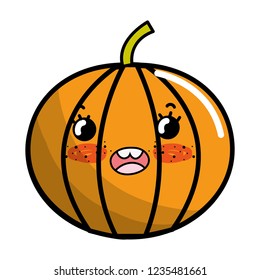 Isolated pumpkin design