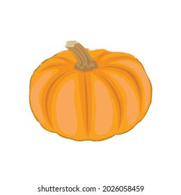 Isolated pumpkin vector art and graphics