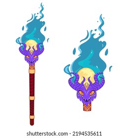 Isolated purple tools heraldry vector illustration