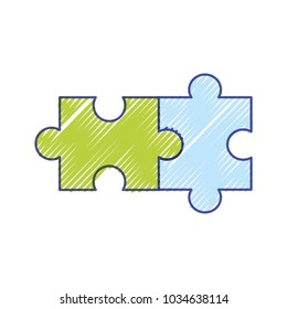 Isolated puzzle design