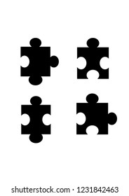 Isolated Puzzle Pieces