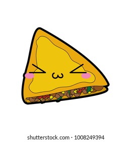 Isolated quesadilla design