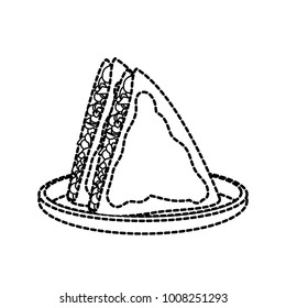 Isolated quesadilla design