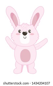 Isolated rabbit cartoon design vector illustrator Isolated rabbit cartoon design vector illustrator