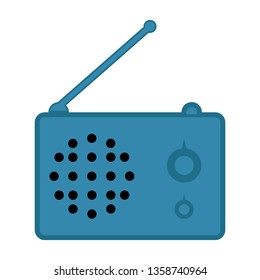 Isolated radio icon image. Vector illustration design