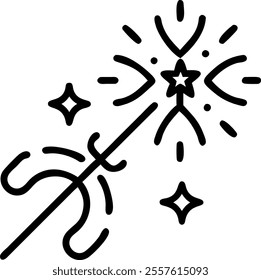 Isolated Rangoli and Sparkler Lines concept as A sleek isolated vector design featuring an abstract Rangoli element paired with elegant sparkler lines all set on a white background. The composition is