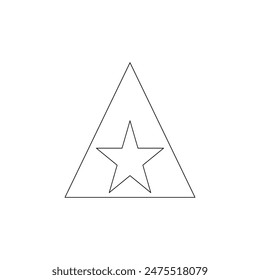 isolated, ranking, space, style, linear, label, stamp, shiny, concept, logo, banner, abstract, minimal, retro, fabric, pattern, art deco, art, classic, stars, design, element, star, shape, set, vector