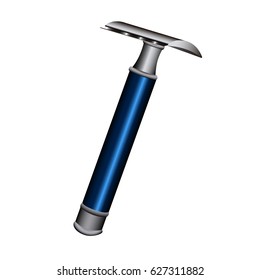 Isolated razor on a white background, Vector illustration