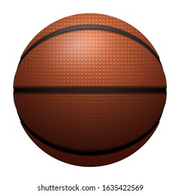 Isolated realistic basketball ball. Sport ball - Vector