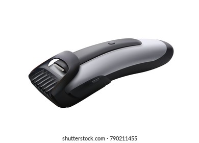 isolated realistic shaver
