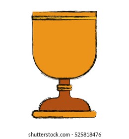 Isolated religion cup design