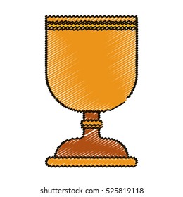 Isolated religion cup design