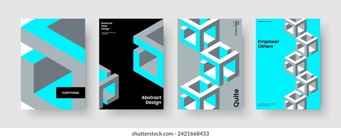 Diseño de informe aislado. Diseño de fondo abstracto. Plantilla de presentación de negocio geométrica. Folleto. Cartel. Portada del libro. Cartel. Volante. Diario. Publicidad. Catálogo. Folleto. Boletín