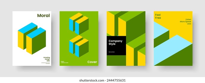 Isolated Report Design. Abstract Background Layout. Creative Flyer Template. Banner. Poster. Business Presentation. Book Cover. Brochure. Pamphlet. Catalog. Handbill. Advertising. Leaflet. Journal