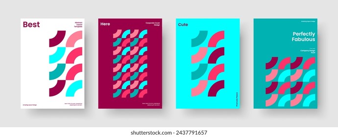 Isolated Report Design. Abstract Book Cover Layout. Geometric Background Template. Business Presentation. Banner. Poster. Brochure. Flyer. Journal. Notebook. Leaflet. Pamphlet. Advertising. Catalog