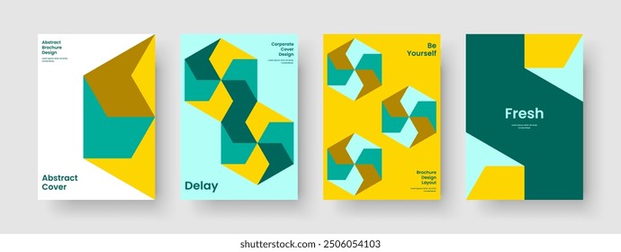 Isolated Report Design. Abstract Book Cover Template. Modern Banner Layout. Brochure. Business Presentation. Flyer. Poster. Background. Pamphlet. Catalog. Advertising. Newsletter. Notebook. Leaflet