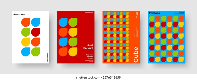 Isolated Report Design. Abstract Brochure Template. Modern Business Presentation Layout. Flyer. Background. Banner. Book Cover. Poster. Pamphlet. Catalog. Handbill. Journal. Portfolio. Advertising