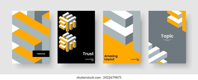 Isolated Report Design. Abstract Flyer Template. Geometric Banner Layout. Business Presentation. Poster. Background. Brochure. Book Cover. Magazine. Brand Identity. Notebook. Catalog. Newsletter
