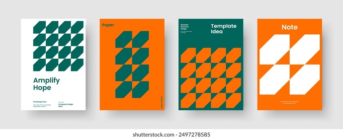Isolated Report Design. Creative Poster Template. Geometric Book Cover Layout. Business Presentation. Flyer. Brochure. Banner. Background. Newsletter. Advertising. Journal. Leaflet. Pamphlet