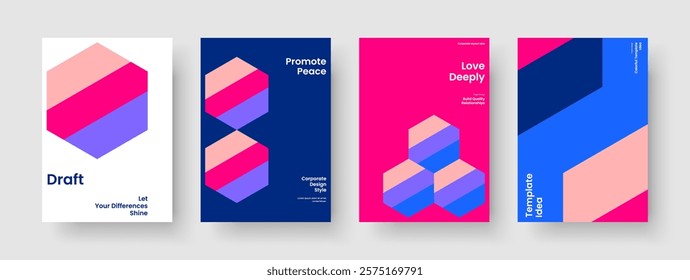 Isolated Report Design. Creative Poster Layout. Abstract Background Template. Banner. Flyer. Book Cover. Brochure. Business Presentation. Catalog. Newsletter. Notebook. Brand Identity. Advertising