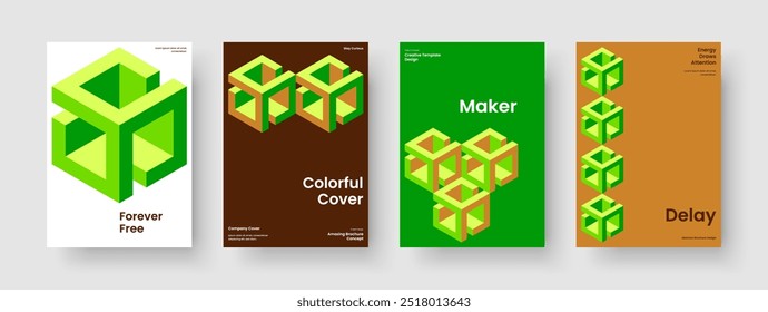 Diseño de informe aislado. Diseño de fondo geométrico. Plantilla de presentación de negocios creativos. Portada de libro. Folleto. Volante. Cartel. Anuncio. Diario. Cartera. Catálogo. Publicidad. Identidad de marca