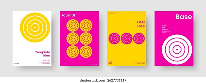 Diseño de informe aislado. Diseño de fondo geométrico. Plantilla de presentación de negocios moderna. Anuncio. Volante. Portada de libro. Folleto. Cartel. Publicidad. Diario. Cartera. Folleto. Identidad de marca