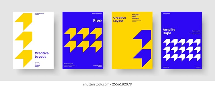 Isolated Report Design. Geometric Banner Layout. Abstract Poster Template. Flyer. Background. Brochure. Book Cover. Business Presentation. Newsletter. Brand Identity. Advertising. Leaflet. Notebook